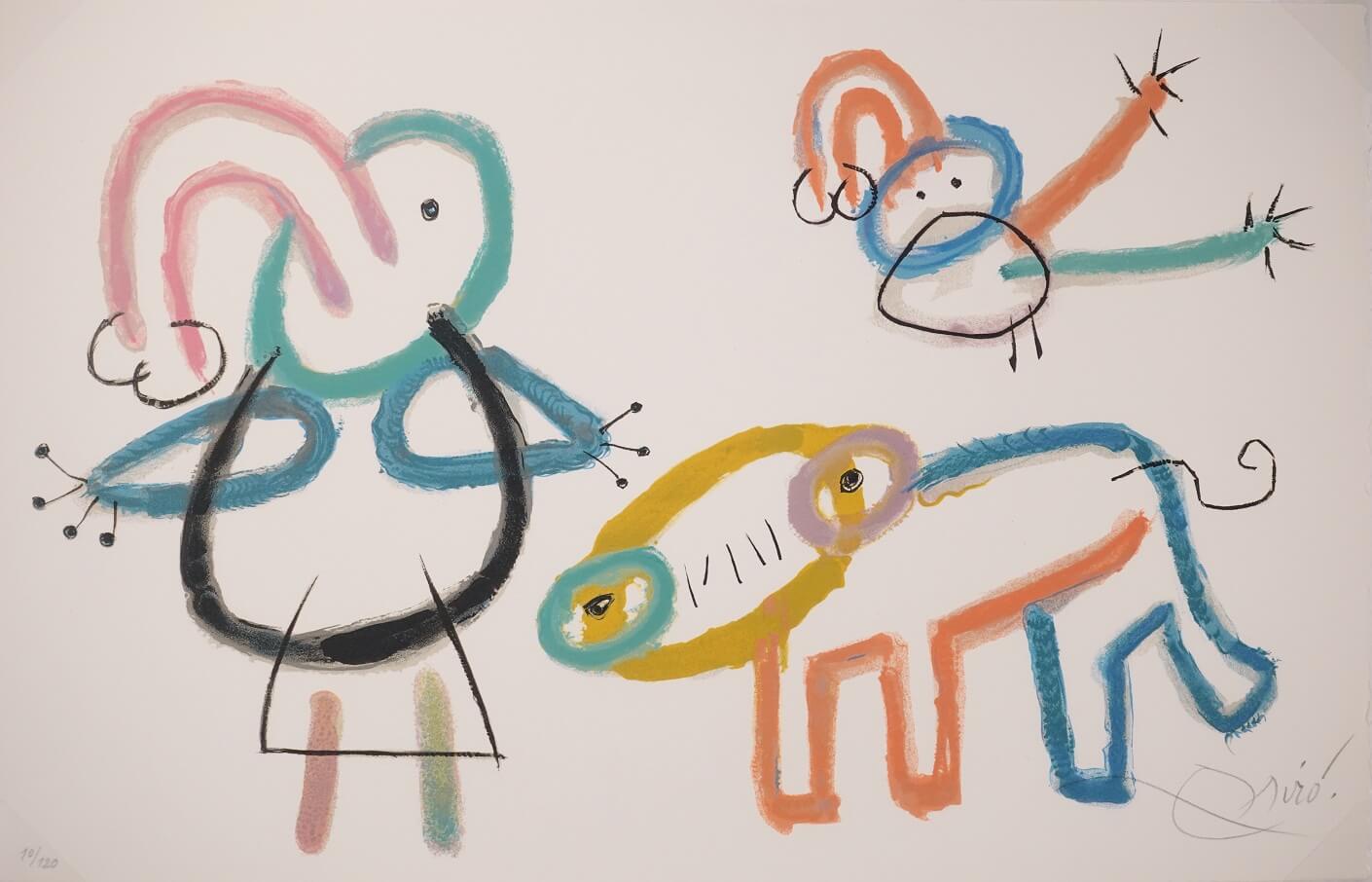 曜畫廊2020夏日國際版畫展： 胡安・米羅Summer International Print Project 2020: Joan Miro -  Gallery de Sol